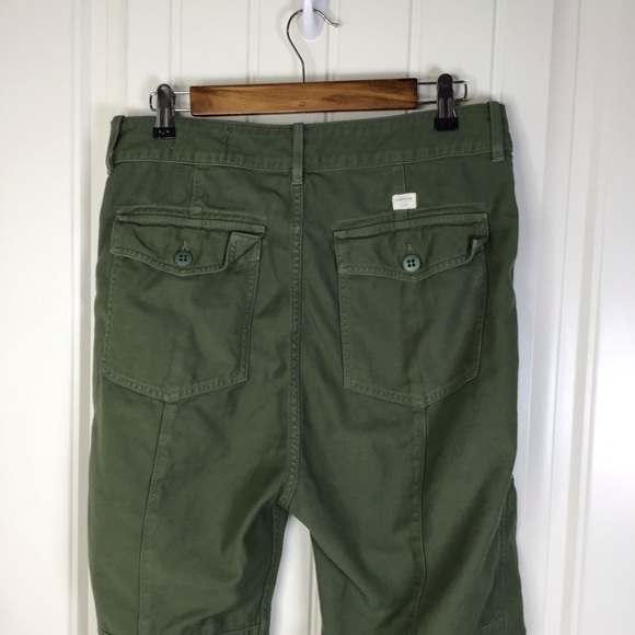 Citizens of Humanity Harrison Tapered Pant in Olive Green Size 29. - Picture 6 of 12